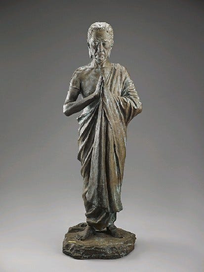 黃土水《釋迦出山》|來源:國立臺灣美術館典藏 黃土水《釋迦出山》|來源:國立臺灣美術館典藏