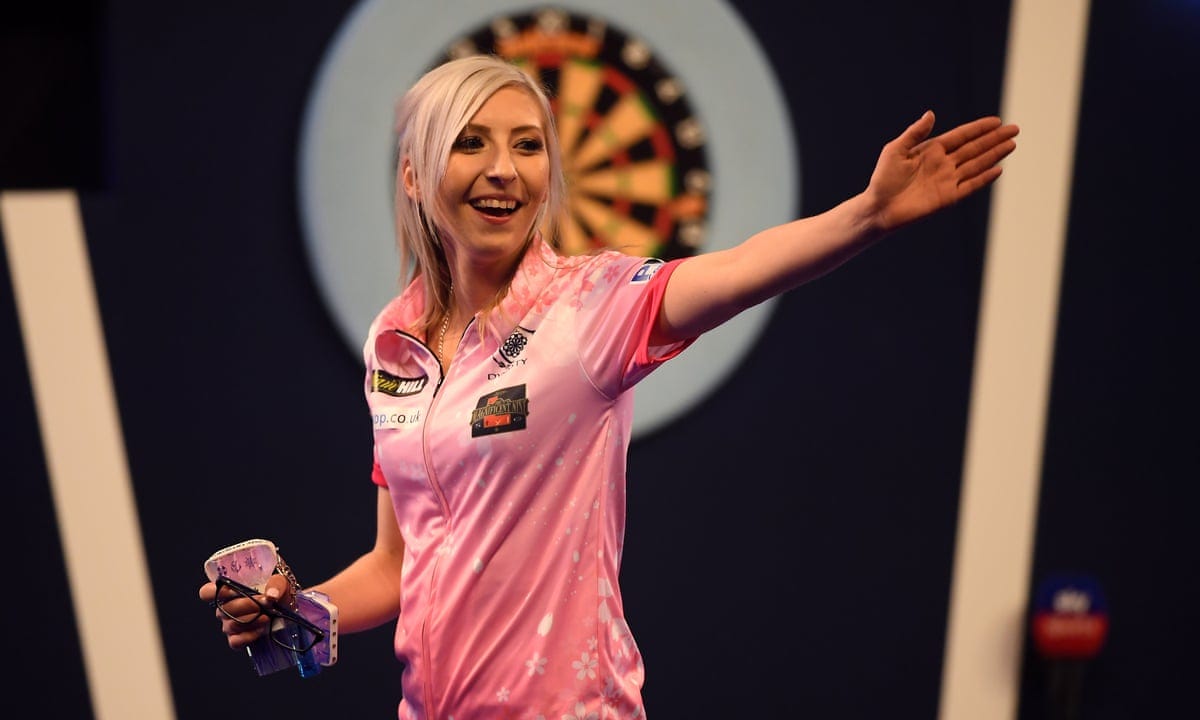 Fallon Sherrock becomes first woman to beat a man at PDC world darts | PDC  World Championships | The Guardian