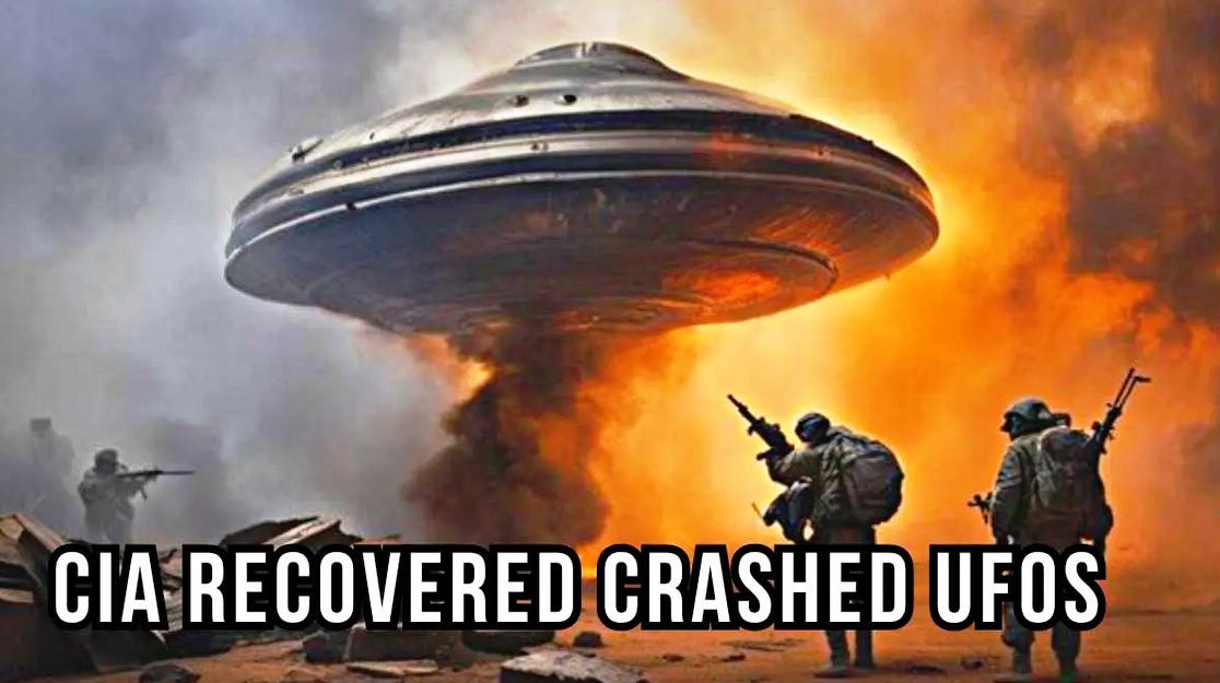 Secret CIA Unit Took Possession of 9 Alien Ships Of Which 2 Were Intact