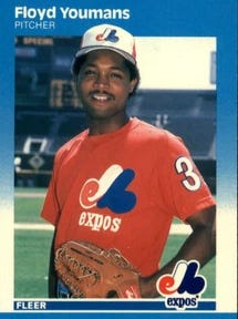 RHP of the Saskatoons Legends, Floyd Youmans