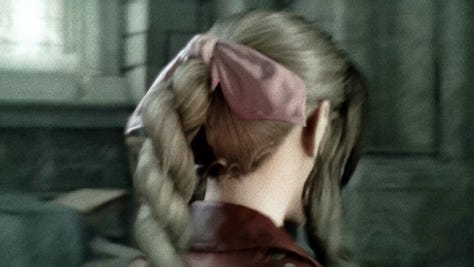 Vision of Aerith's death triggered by talking about the White Materia.