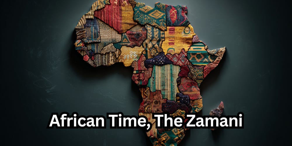 African Time And The Zamani - by Ansel Lindner