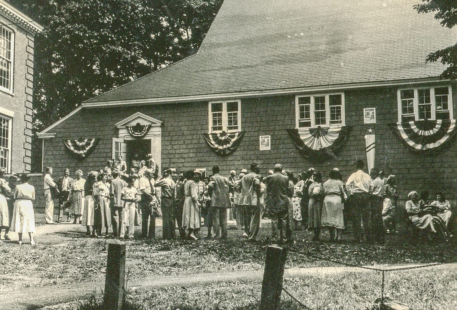 Crowd at Appleton Academy