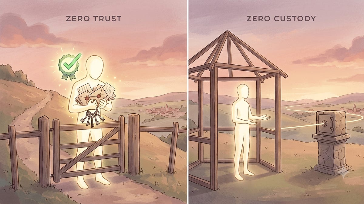 From Zero Trust to Zero Custody (8 minute read)
