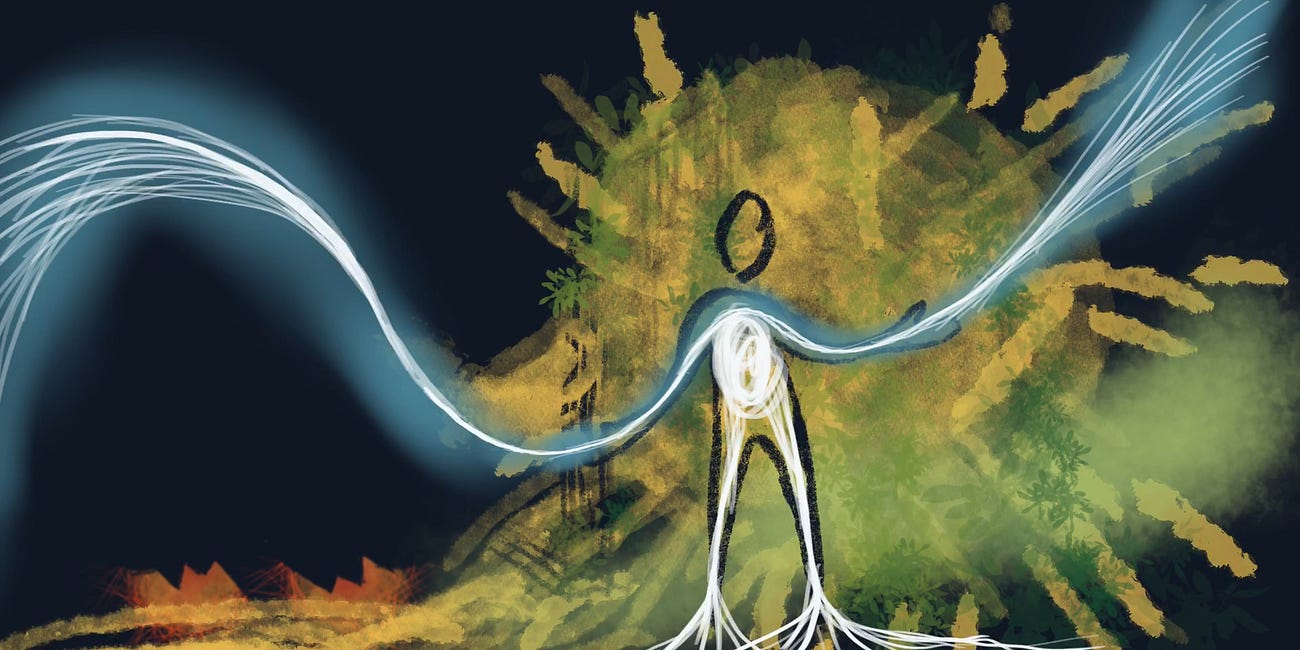 Animated art around imaginings