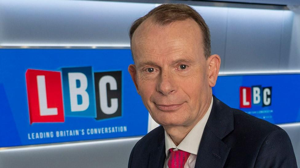 Andrew Marr to leave BBC for LBC to 'get my own voice back' - BBC News