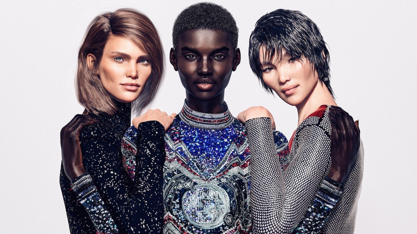 Balmain&#39;s New Virtual Army - Balmain