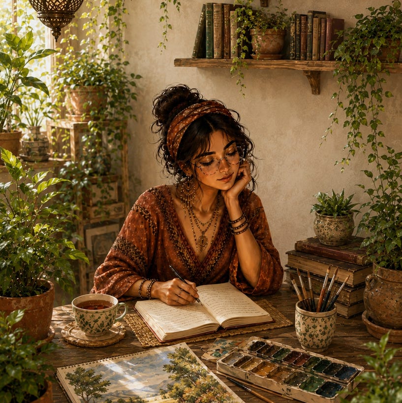 Poétesse en herbe \ud83c\udf3f