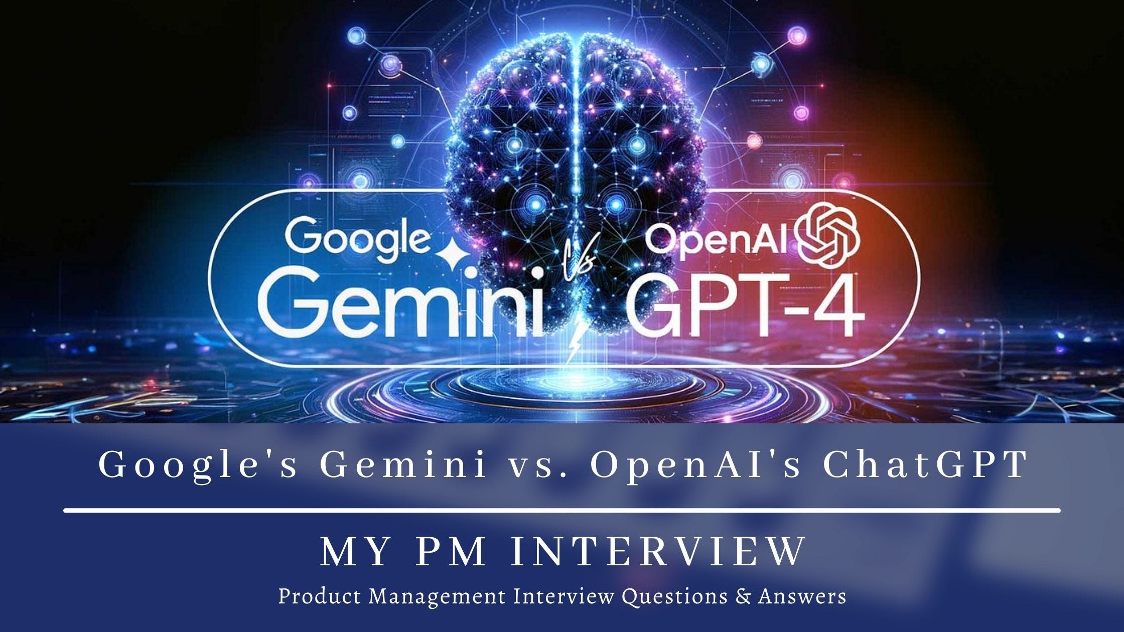 Unveiling the AI Battle: Google's Gemini vs. OpenAI's ChatGPT