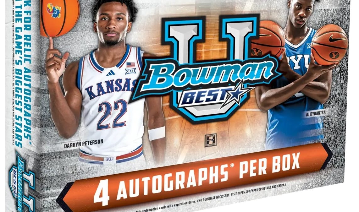 2025/26 Bowman's Best University Basketball Baby Deep Dive