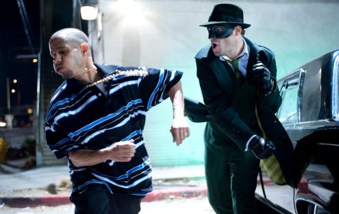 Green Hornet inside