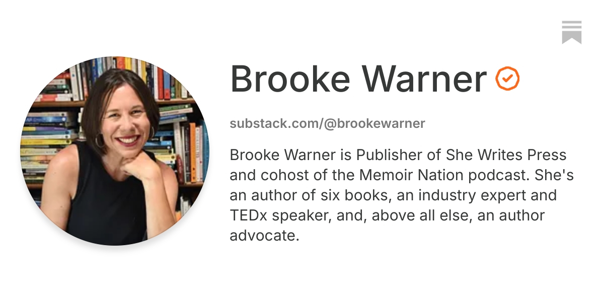 Brooke Warner | Substack
