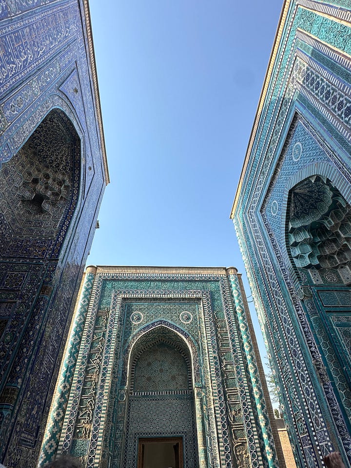 The necropolis of Shah-i-Zinda