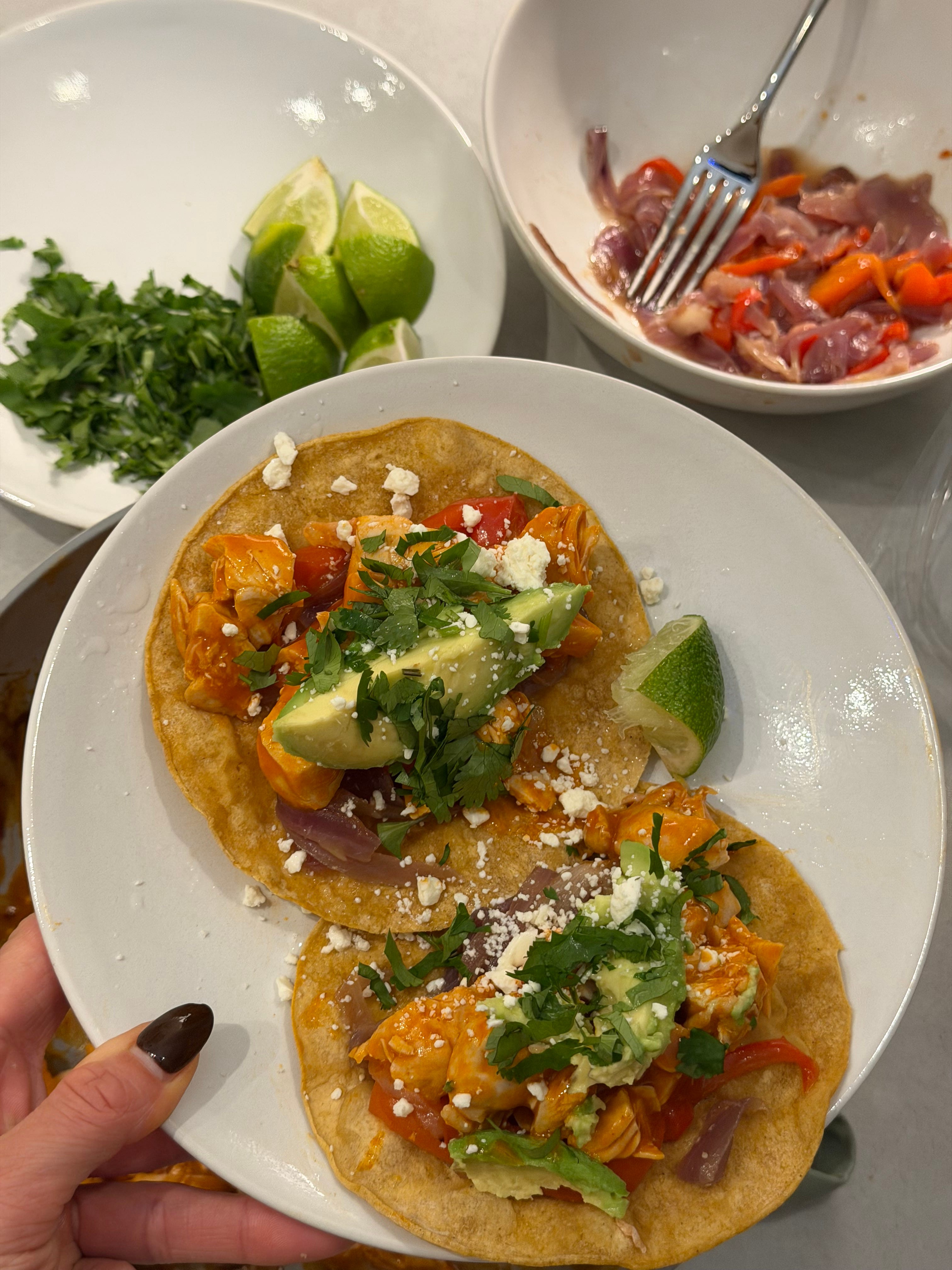 Buffalo Chicken Tacos - by Ellie Teale - Ellie’s Substack