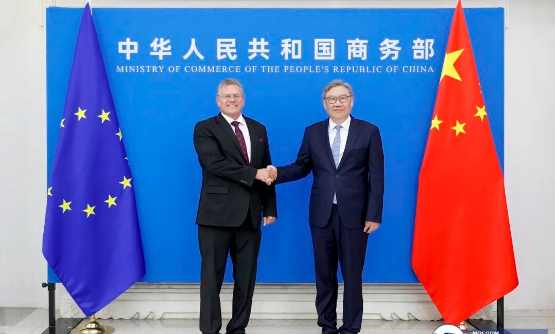 China’s readout on the Second China-EU Trade Talk