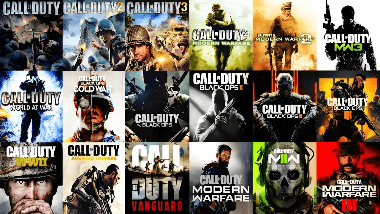 All Call of Duty Games in Release Order All Call of Duty Games in Release Order