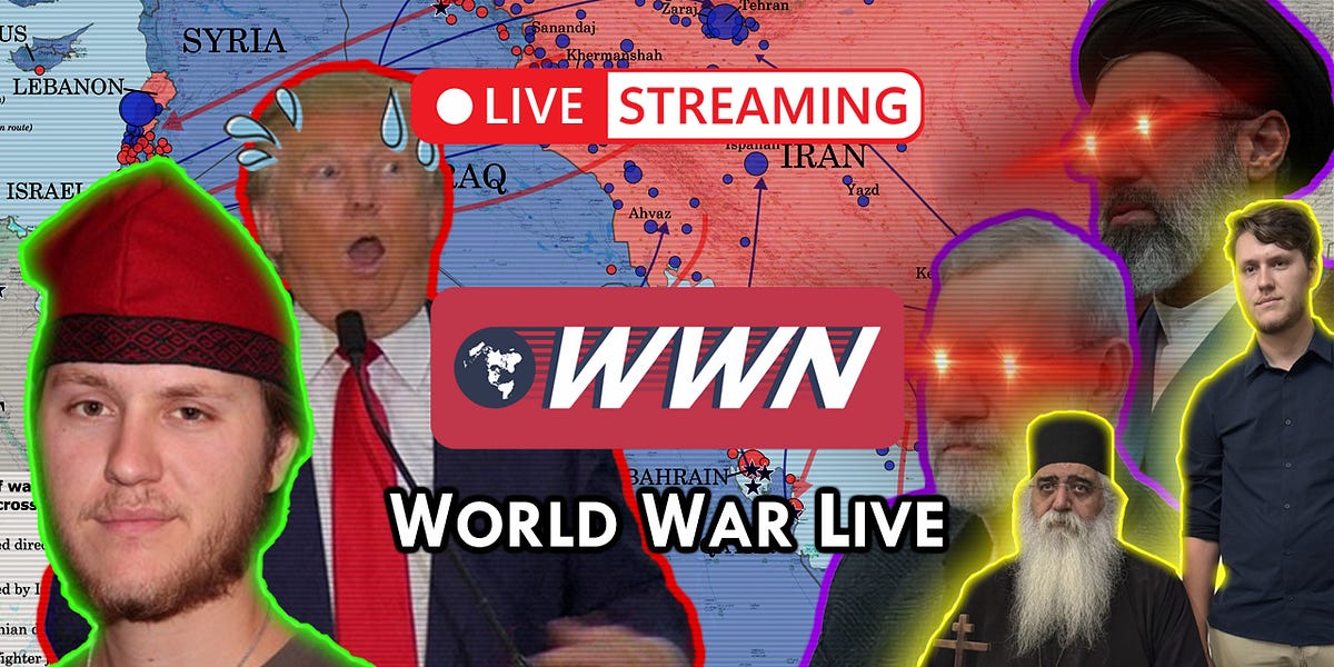 World War Live w/ Conrad Franz Ep. 33: LARIJANI/NETANYAHU DEAD?! [REPLAY]