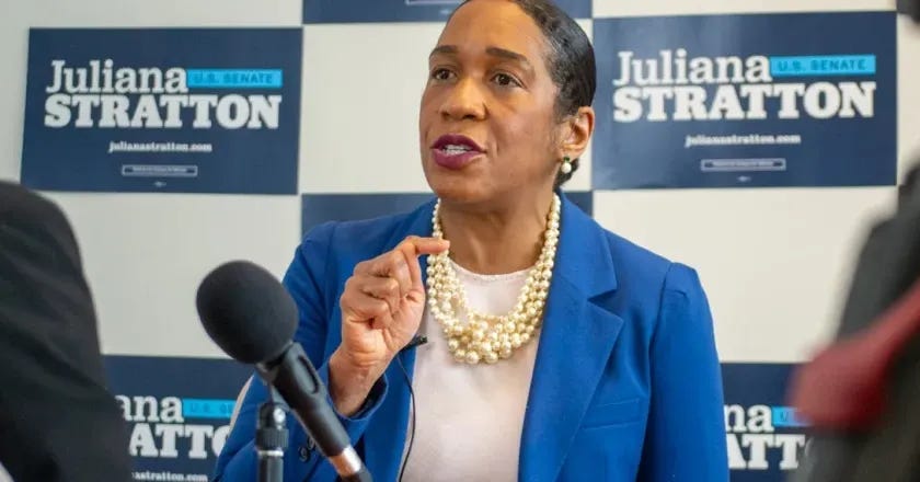 Stratton's top priority in Senate campaign: Fighting back against Trump |  NPR Illinois