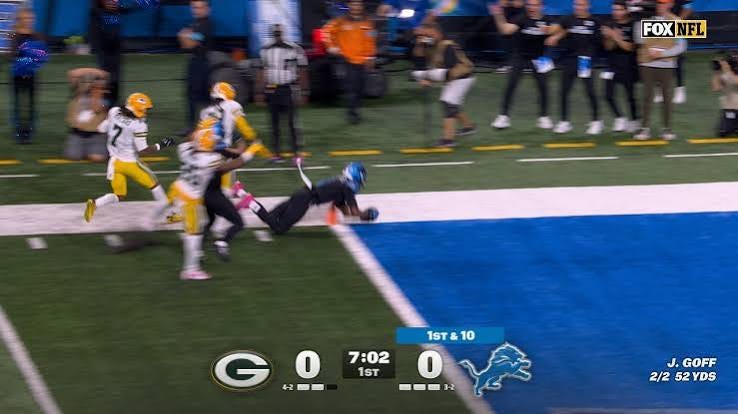 Jared Goff finds Jameson Williams for 16-yard TD, giving Lions lead over Packers | NFL Highlights Jared Goff finds Jameson Williams for 16-yard TD, giving Lions lead over Packers | NFL Highlights