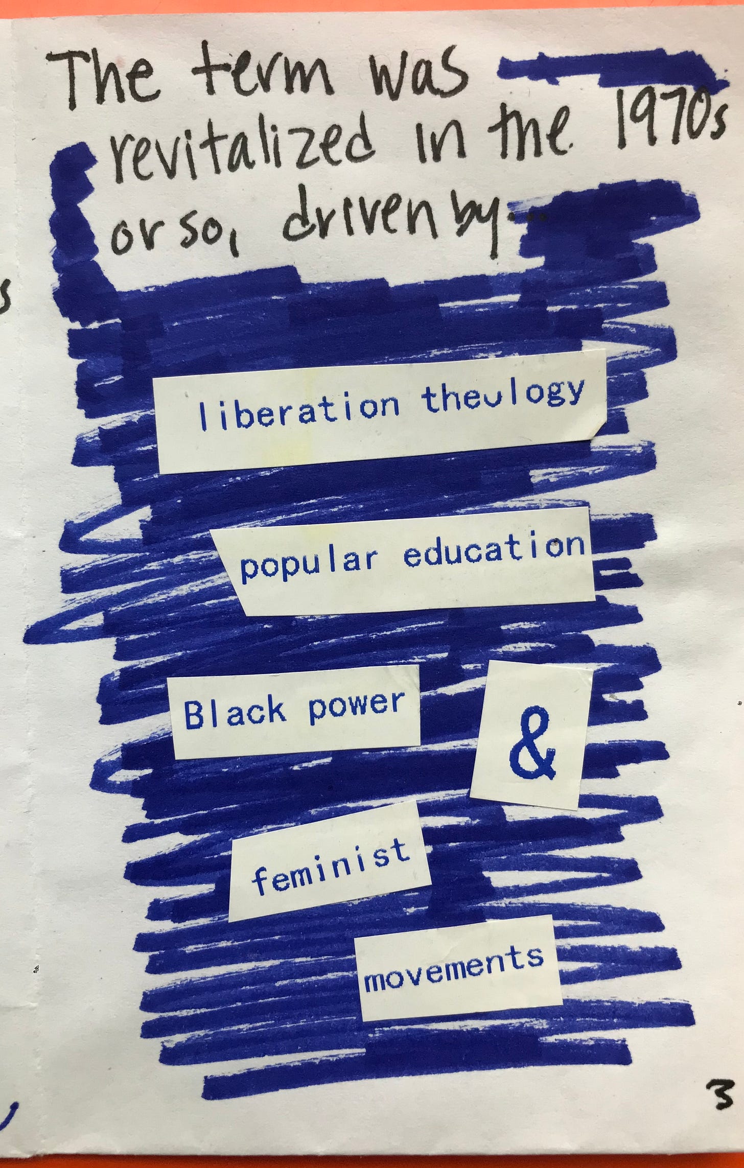 Image of page 3 of the zine