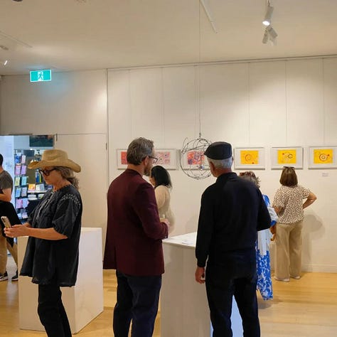 Photos of the 2025 exhibition entitled Glimpse of Another Universe by Michal Plis