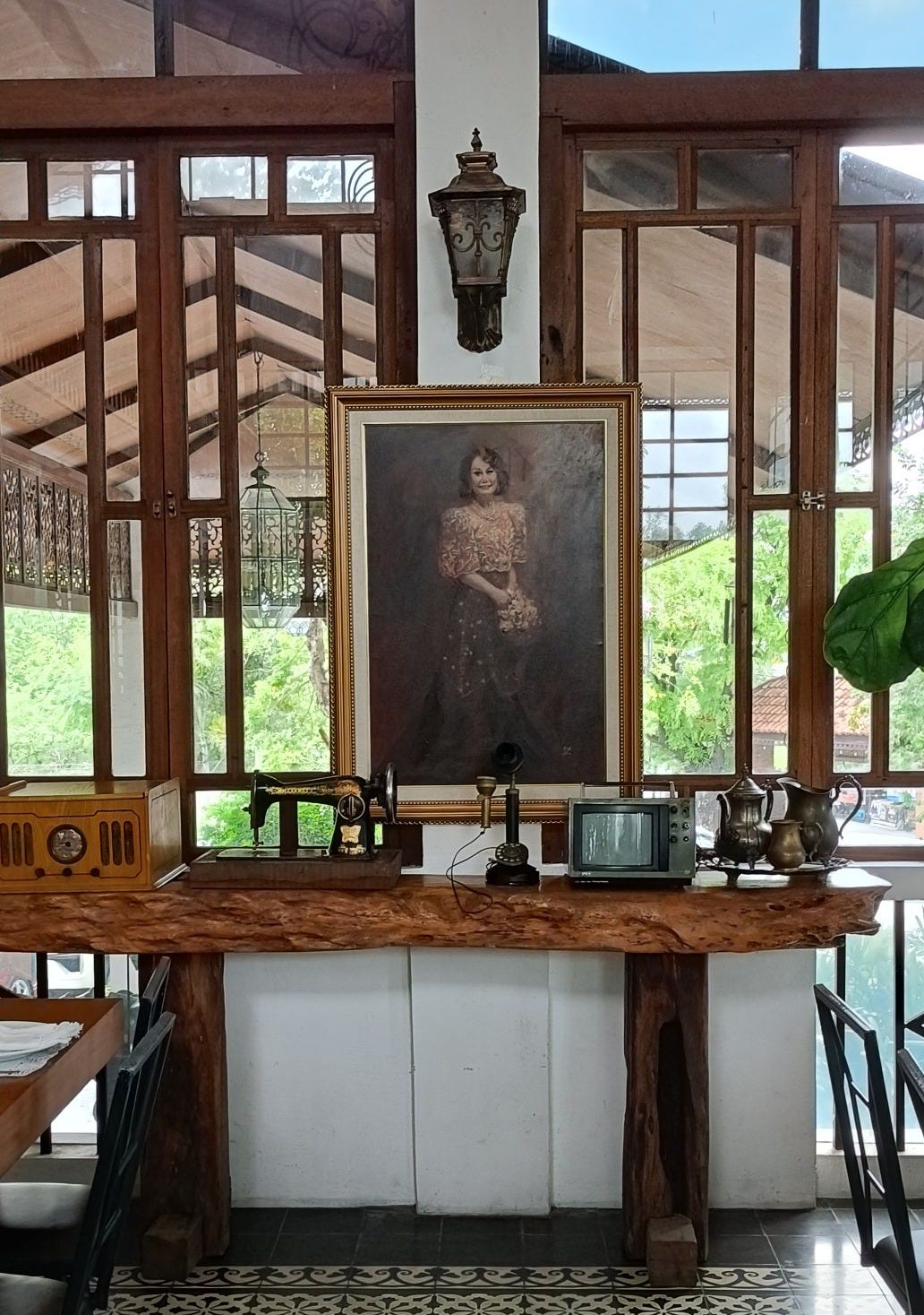 Family portrait of Casa Luisa's matriarch