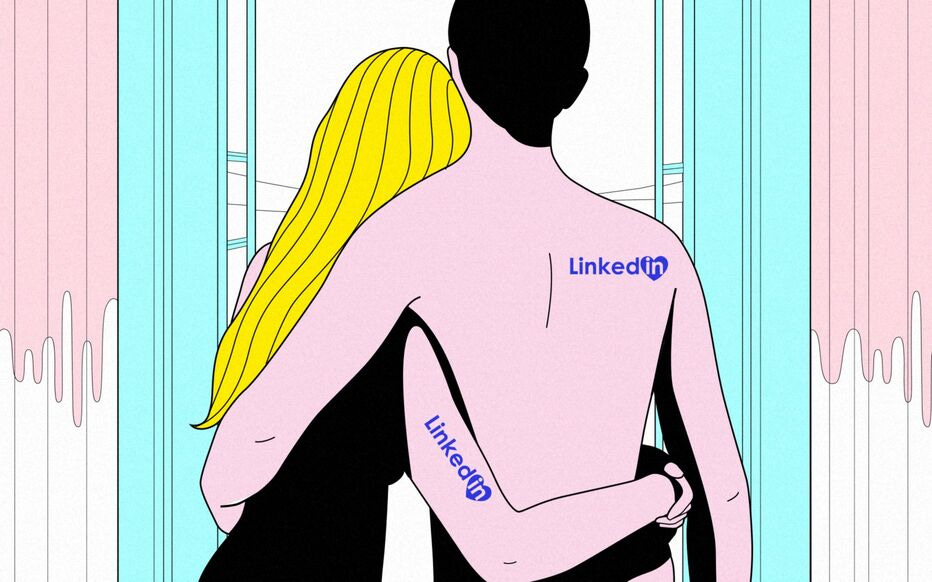 En réalité, LinkedIn permet tout ce que recherchent les individus dans une appli de rencontres : faire connaissance rapidement avec des personnes qui leur ressemblent. (Illustration) IP3-Ollivier Marty pour Le Parisien