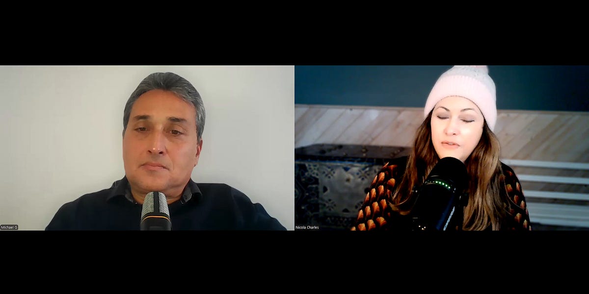 My interview with Nicola Charles (The White Rabbit Podcast)