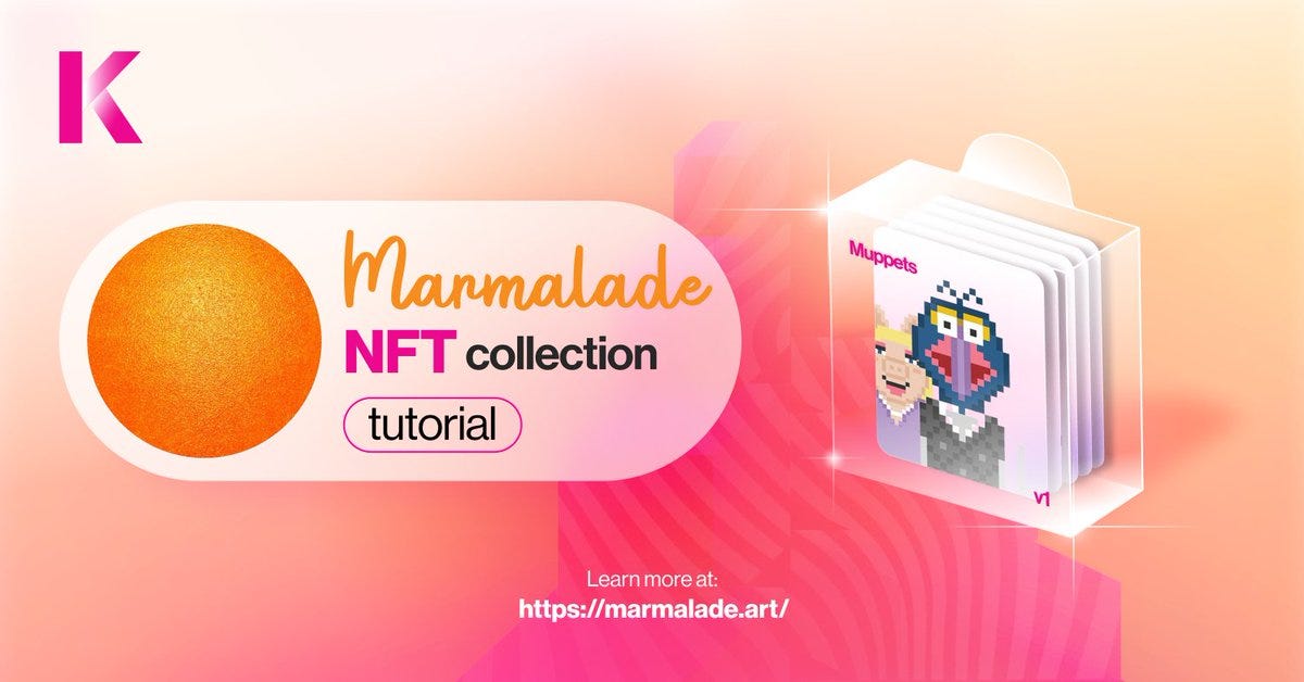 Kadena $KDA NFT marketplace Marmalade standard
