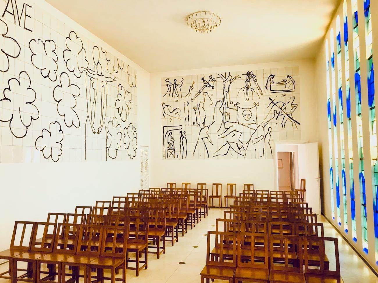 Chapelle du Rosaire de Vence, Vence, France [1300x975] : r/RoomPorn