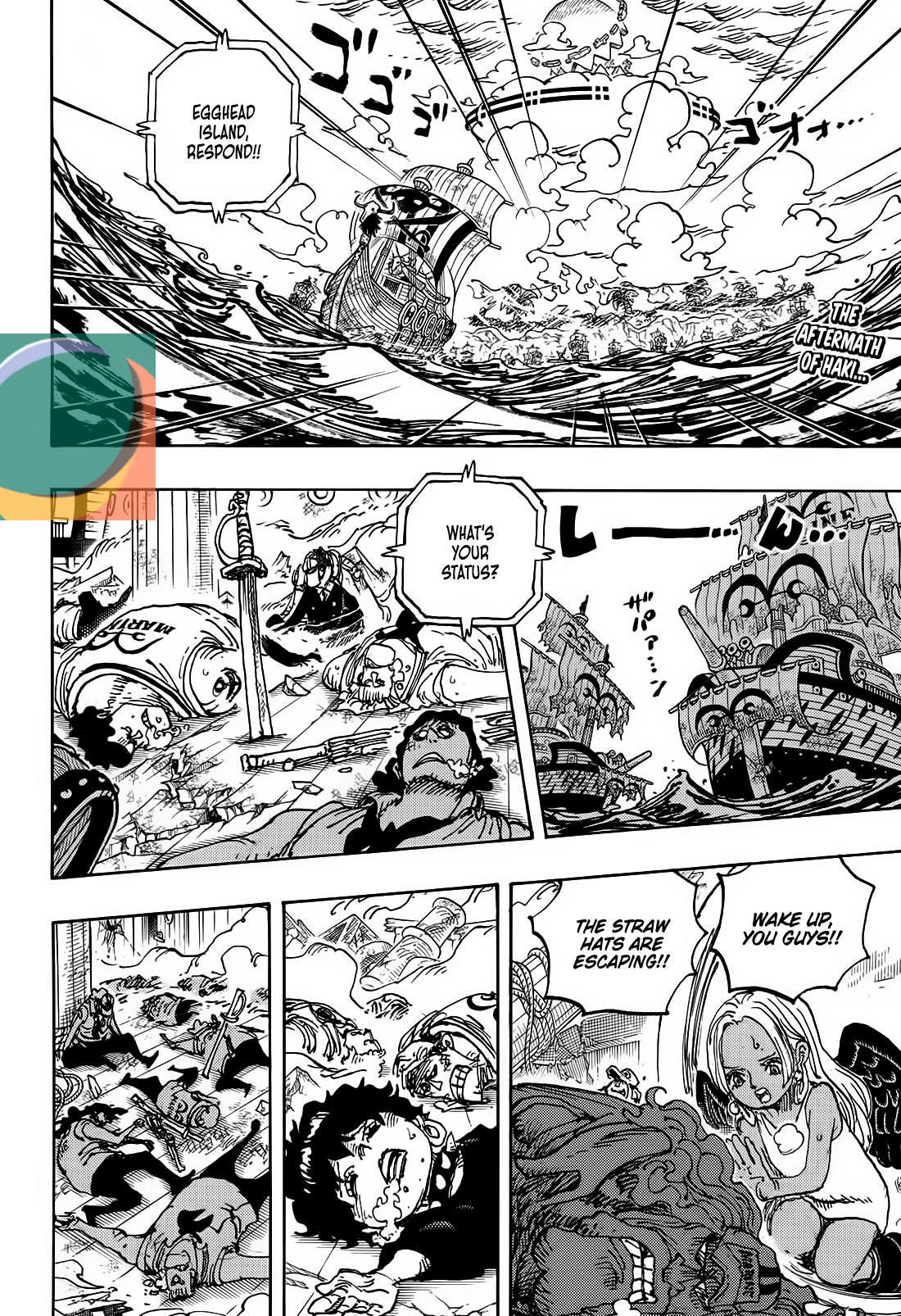 One Piece Manga chapter 1123The void Fortnight