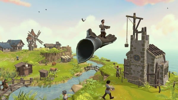 Townsmen VR screenshot from Steam