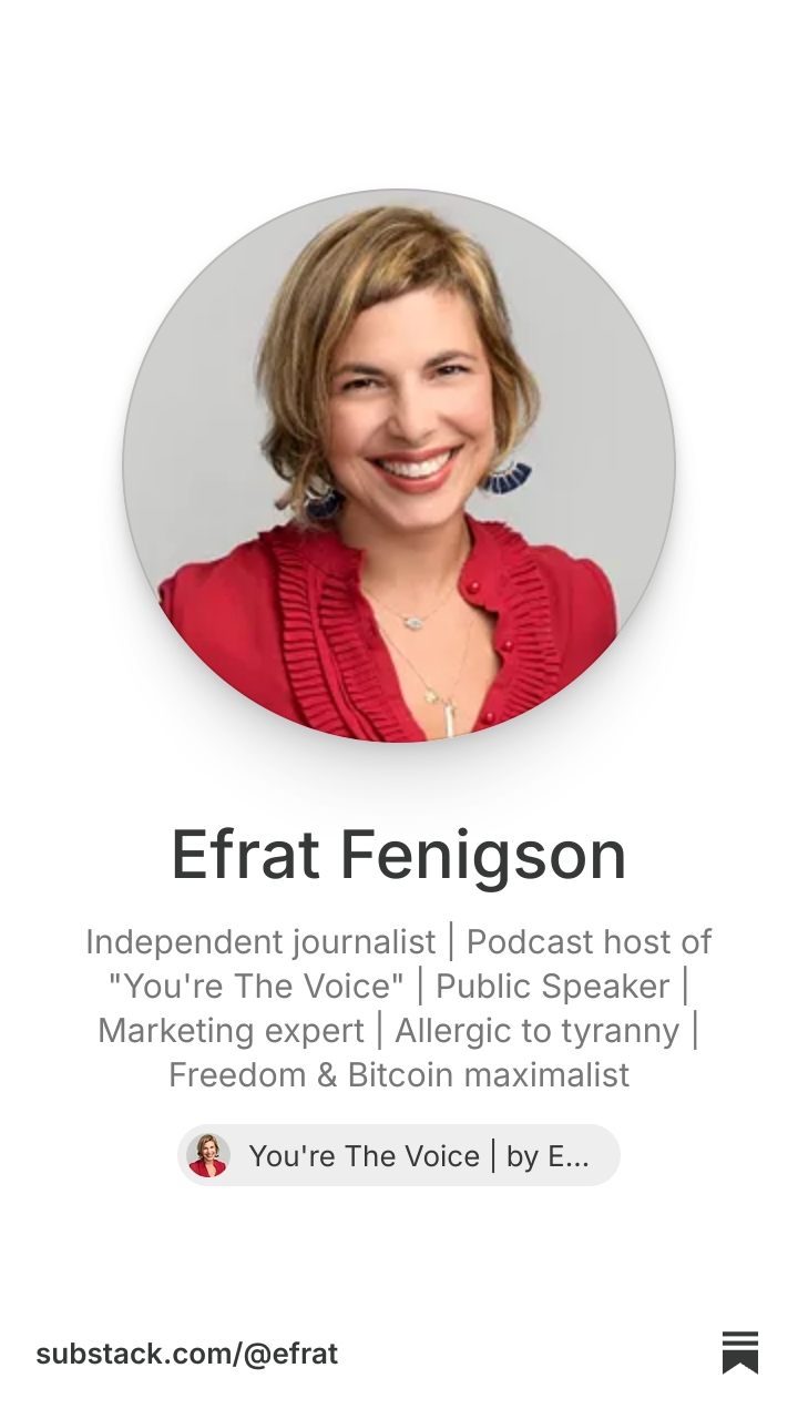 Efrat Fenigson | Substack