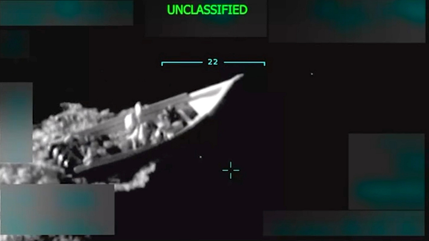 White House grounds for strike on alleged drug boat is a murky legal issue  - ABC News