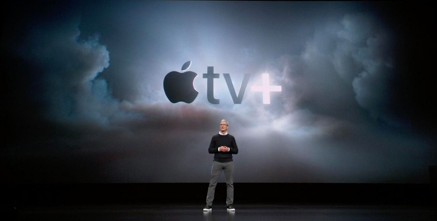 Tim Cook presenta Apple TV+