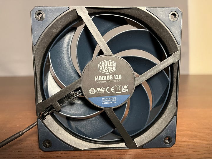 Cooler Master Mobius 120 Appearance