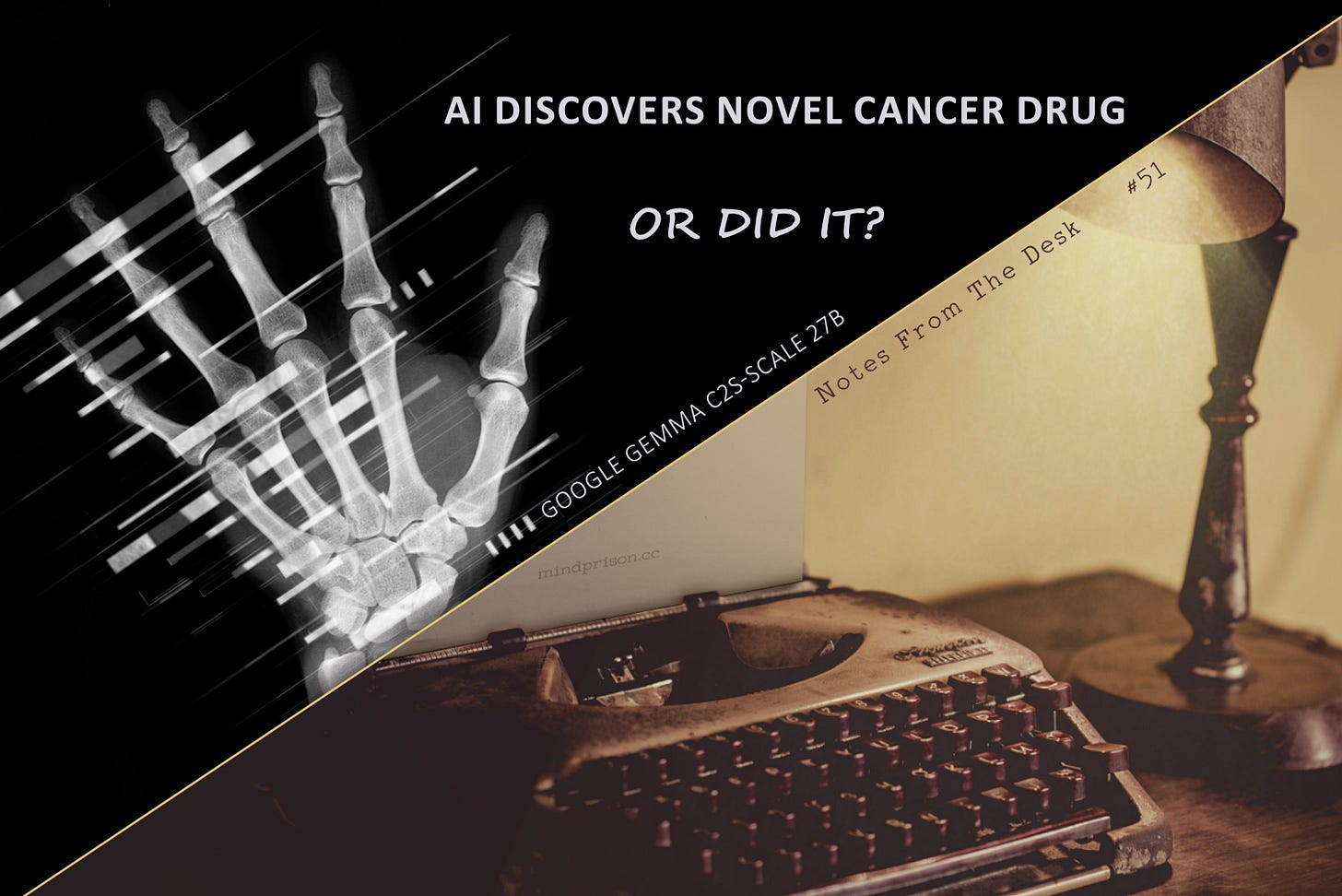 AI discovers novel cancer drug or did it? AI discovers novel cancer drug or did it?