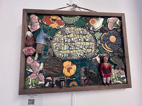 FOR SALE: Part of the Art BRUT Exhibition, June 2025 at Swindon Art Museum.