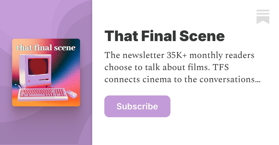 That Final Scene | Sophie | Substack