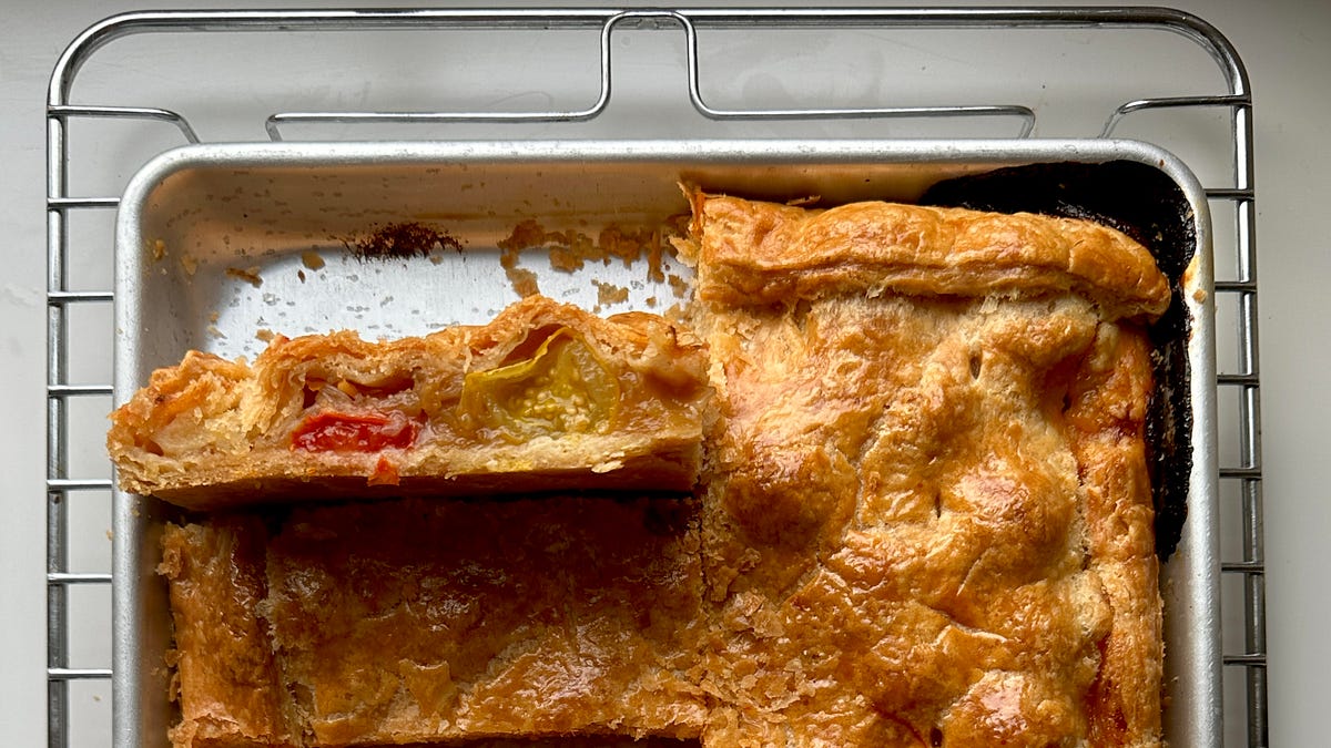 Kitchen Project #177: Buttery Tomato Pie - by Nicola Lamb