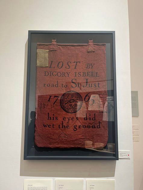 1-3. Bonfield Block Printers Poacher's Jacket, After Albert chair, and LOST (Talisman) printed bag.
