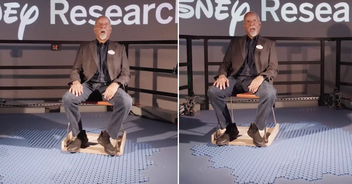 disney's holotile floor moves any person or object like telekinesis for immersive VR gaming disney's holotile floor moves any person or object like telekinesis for immersive VR gaming