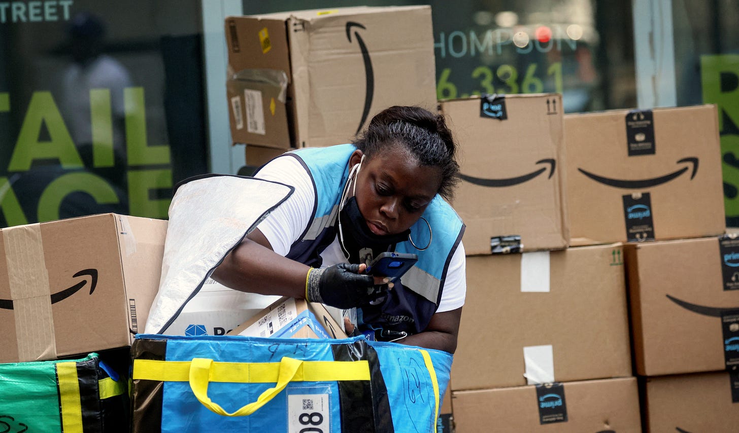 Amazon targets faster deliveries and buying with new tech | Reuters Amazon targets faster deliveries and buying with new tech | Reuters