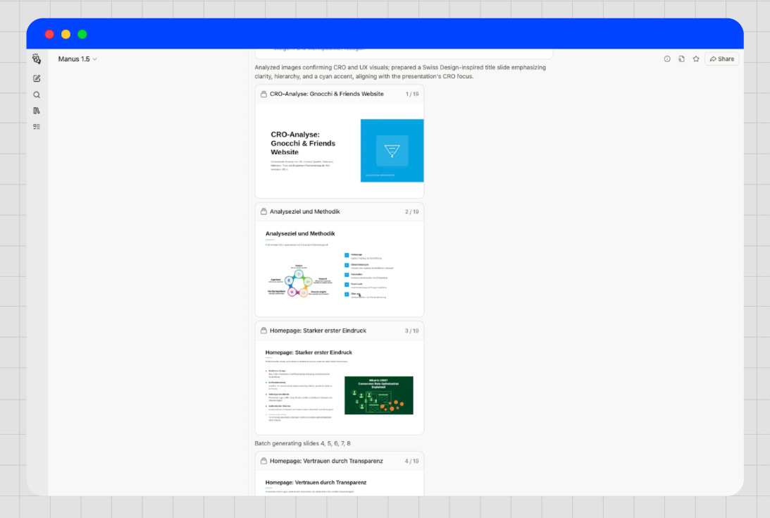 AI-generated CRO audit slides analyzing a website — How to audit any website in minutes with AI (2026). AI-generated CRO audit slides analyzing a website — How to audit any website in minutes with AI (2026).