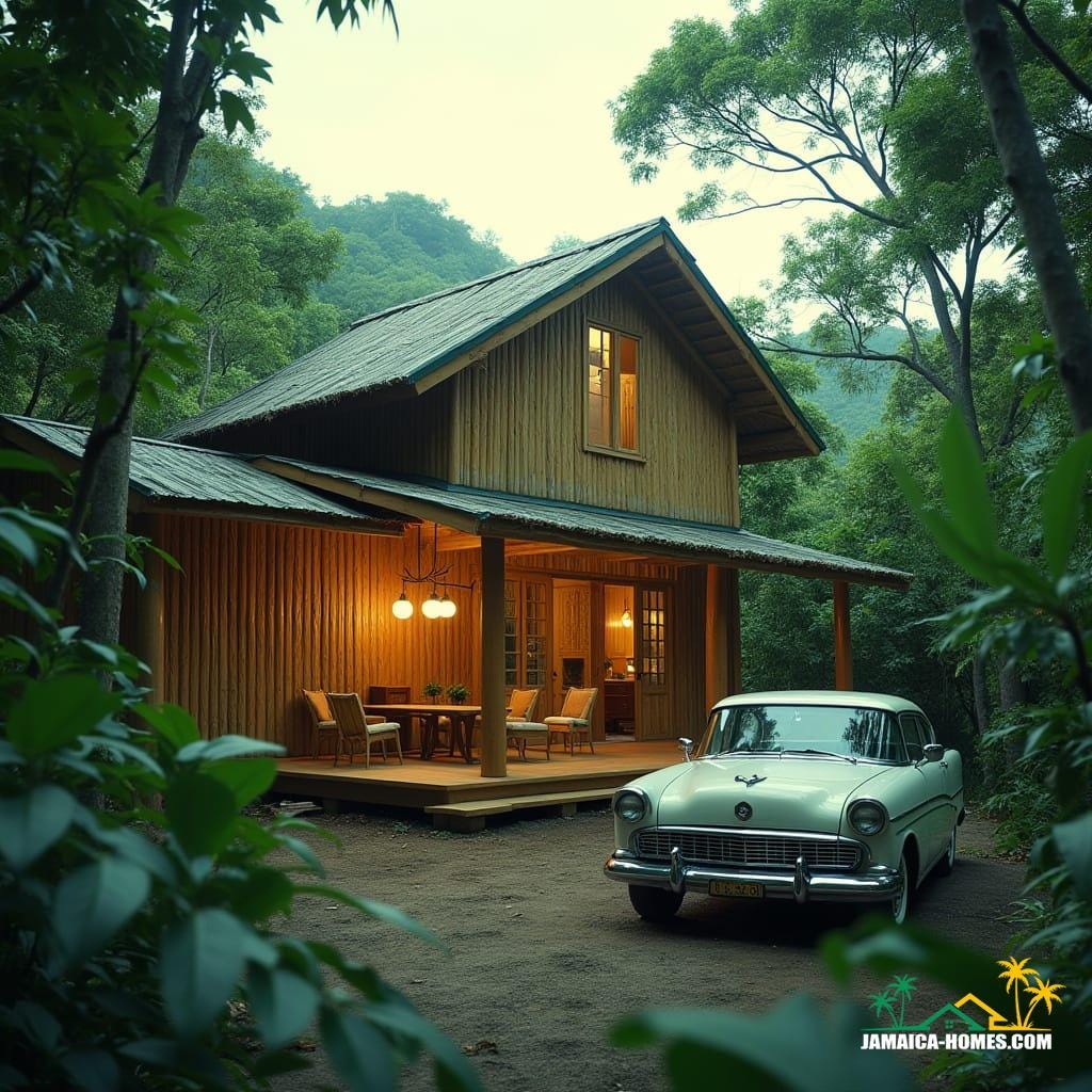 Beatiful modern h bamboo home in jamaica