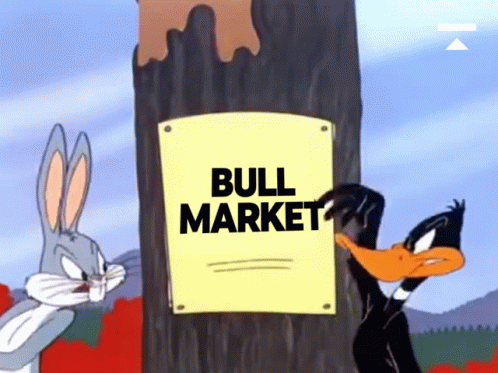Stock Market Bear Bull Looney Tunes GIF | GIFDB.com