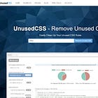Vyčistěte svůj kód s Unused CSS
