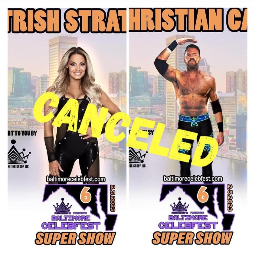 May be an image of 2 people, people standing and text that says 'RISH STRAT HRISTIAN CI HTTOYOUBY ANGELED ED KETING GROUP baltimorecelebfest.com baltimorecelebfest.com 6 2569 6 08 BALTIMORE BALTIMORE CELEBFEST CELEBFEST SUPER SHOW SUPER SHOW'