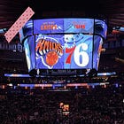 game night in nyc: knicks vs. sixers