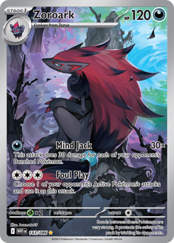 Zoroark — White Flare, 143/086